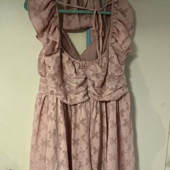 Pink Floral Romper - Picture 8 of 9